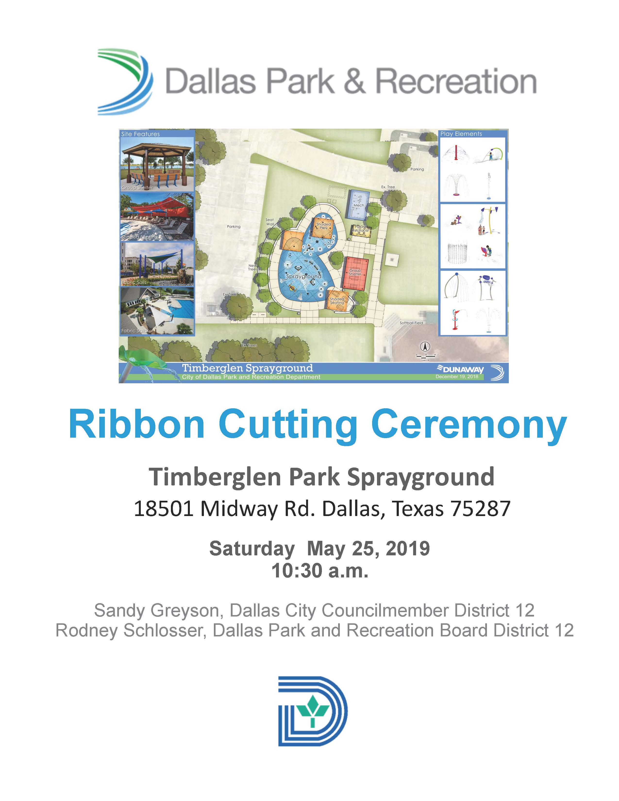 Timberglen Park Sprayground Ribbon Cutting.jpg