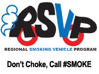 Regional Smoking Vehicle Program: Don't Choke, Call#SMOKE