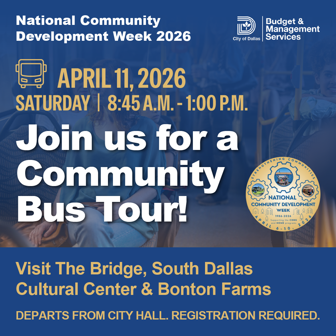 Join us for a Community Bus Tour!