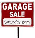 Garage Sale sign