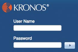 kronos time clock login
