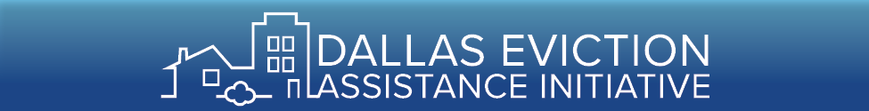 Eviction Assistance Initiative banner