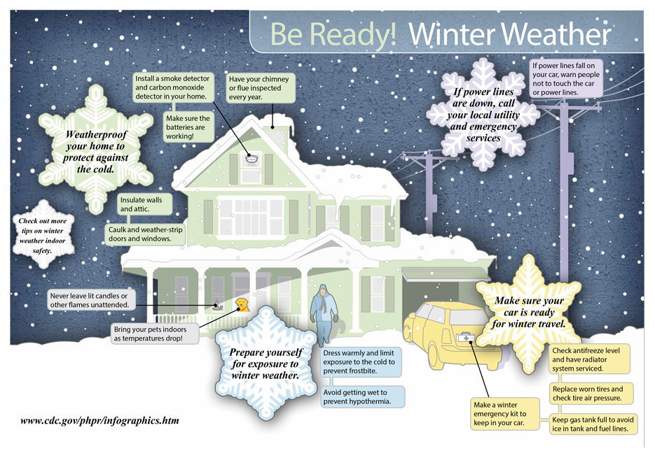 Winter Preparedness Infographic