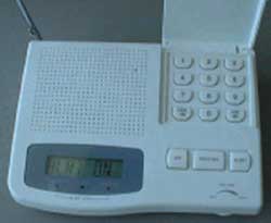 Example of a weather radio