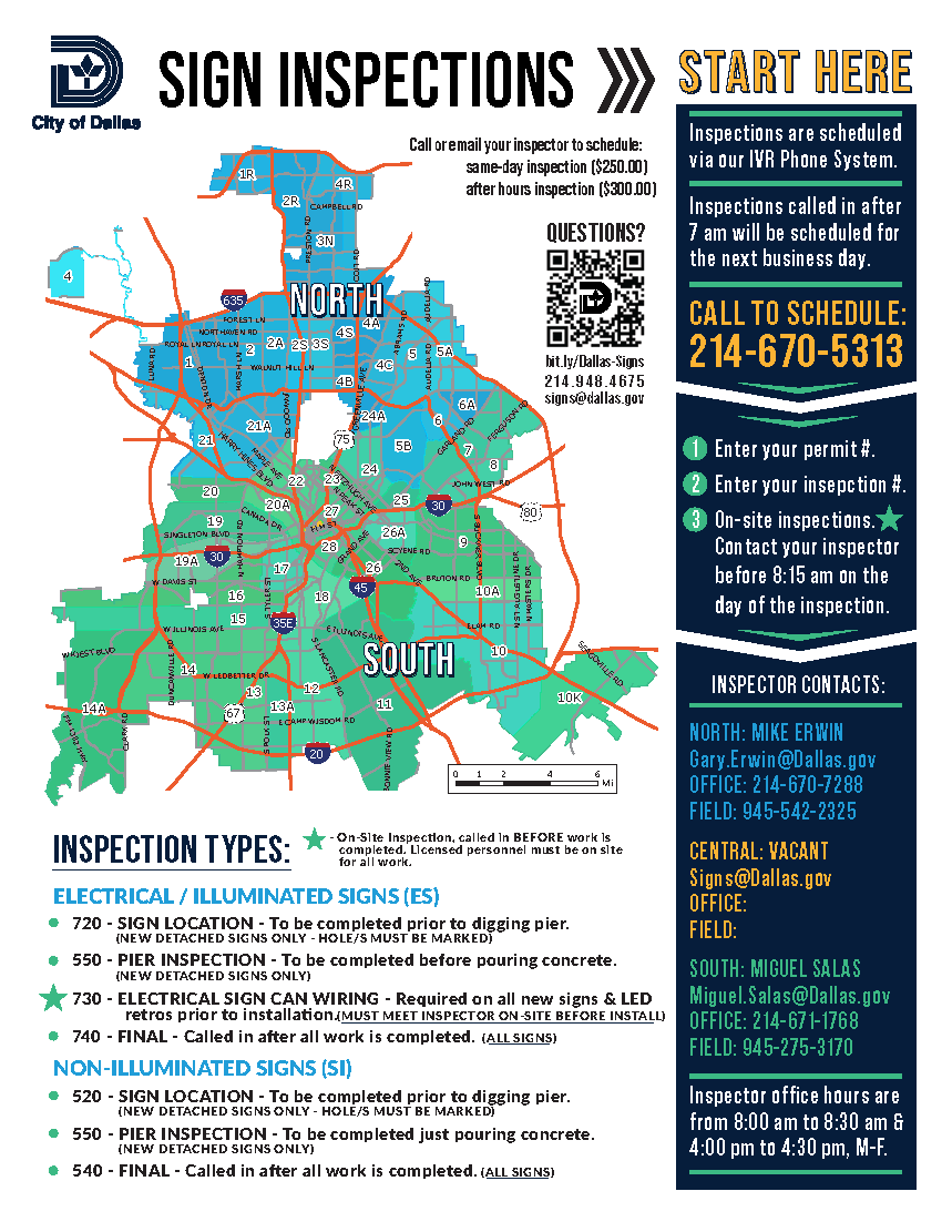 Sign District Map