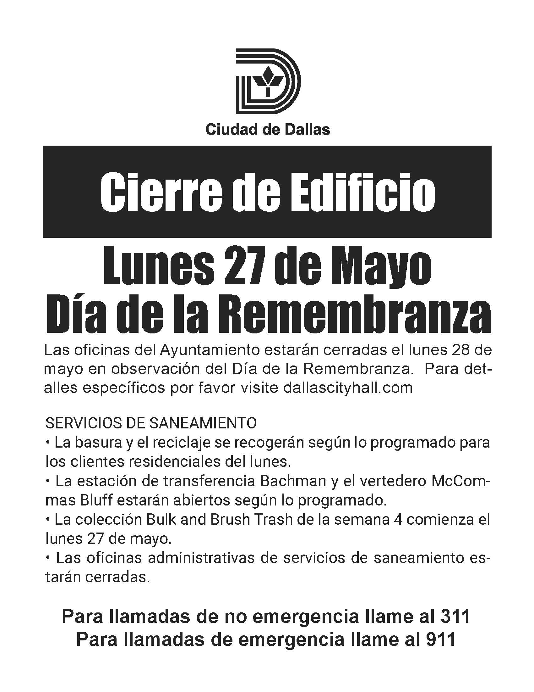 2019 Memorial Day Closing SPANISH.jpg