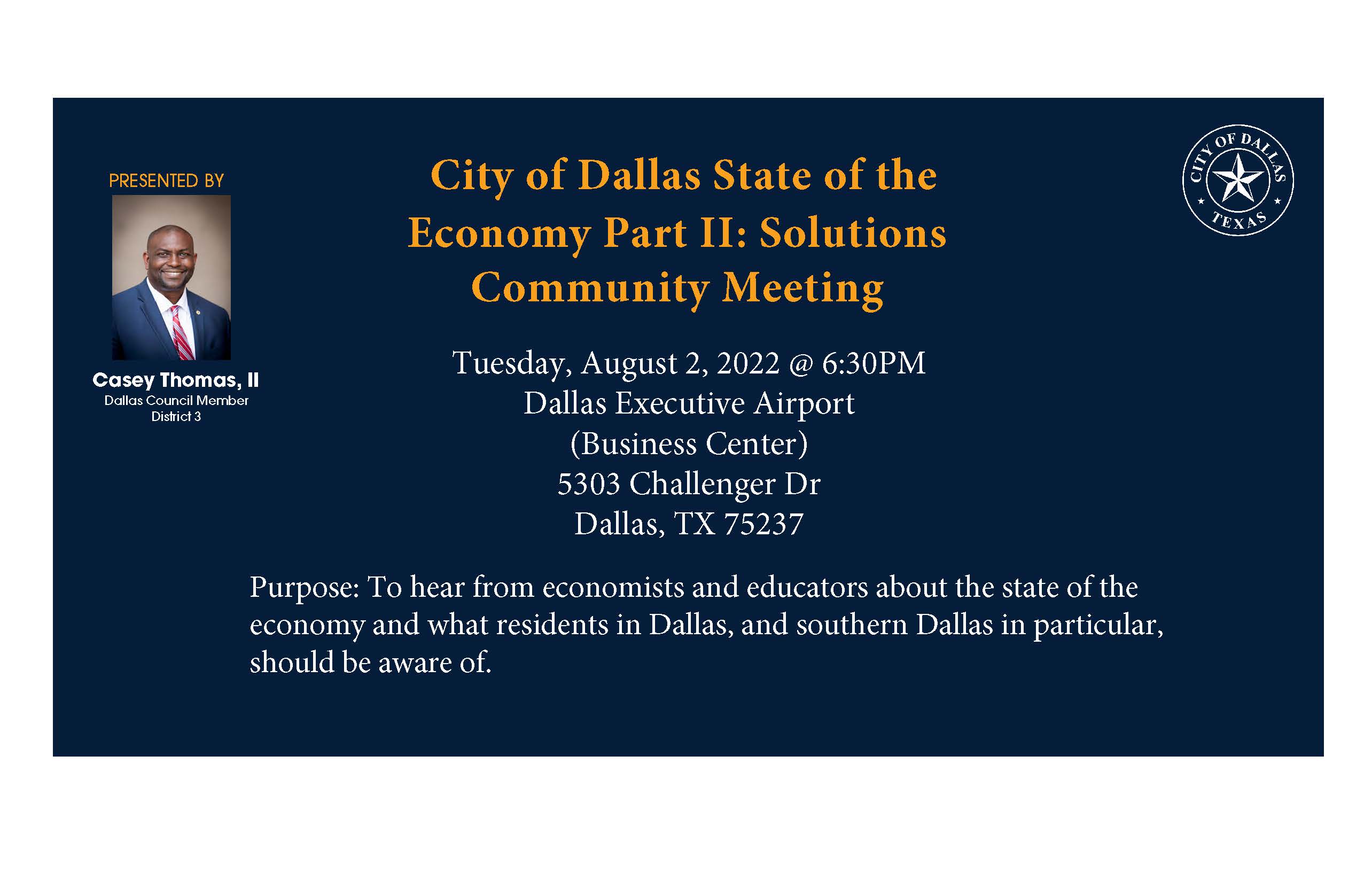 State of the Economy City of Dallas SolutionspartII Community meeting (002).jpg